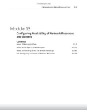 Lecture Configuring and troubleshooting a Windows Server 2008 Network Infrastructure - Module 13