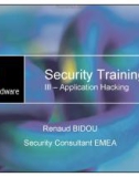 Training Security EMEA - III