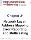 Lecture Data communications and networks: Chapter 21 - Forouzan