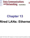 Lecture Data communications and networks: Chapter 13 - Forouzan