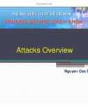 Network Security: Attacks Overview - Nguyen Cao Dat