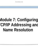 Course 2272C: Implementing and supporting Microsoft Windows XP professional - Module 7