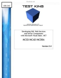 Developing XML Web Services and Server Components with Microsoft Visual Basic .NET MCSD/MCAD/MCDBA Version 5.0