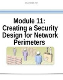 Course 2830: Designing security for Microsoft networks - Module 11