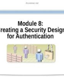 Course 2830: Designing security for Microsoft networks - Module 8