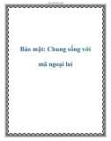 Bảo mật: Chung sống với mã ngoại lai