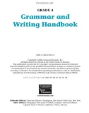 Grammar and writing handbook Grade 4