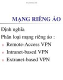 Giáo trình An ninh mạng: Mạng riêng ảo