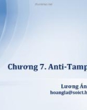 Bài giảng Lập trình an toàn: Chương 7 - Lương Ánh Hoàng