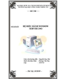 Bài tập lớn Hệ điều hành Window Server 2003