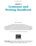 Grammar and writing handbook Grade 3