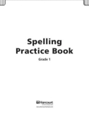 Spelling practice book Grade 1