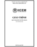 Giáo trình Quản trị môi trường mạng: Phần 1