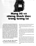 Mạng 3G và những thách thức trong tương lai