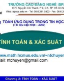 Bài giảng điện tử môn tin học: Tính toán và xác suất