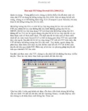 Bảo mật FTP bằng Firewall ISA 2006 (P.2)