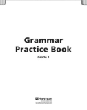 Grammar Practice book Grade 1