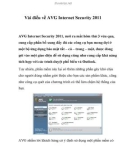 Vài điều về AVG Internet Security 2011