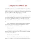 Công cụ vẽ CAD miễn phí