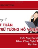 Chương 6 Thuật toán loại trừ tương hỗ và bầu cử