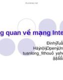 Tổng quan về mạng Internet ĐinhTuấnLong HànộiOpenUniversity