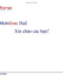 Tiểu luận: Chiến lược kinh doanh của Mobifone Huế