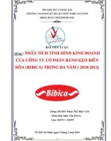 Bài tiểu luận: Phân tích tình hình kinh doanh của Công ty CP bánh kẹo Biên Hòa Bibica trong ba năm (2010-2012)