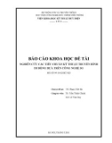 Báo cáo khoa học: Nghiên cứu các tiêu chuẩn kỹ thuật truyền hình di động dựa trên công nghệ 3G