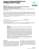 Báo cáo y học: AP-43 expression correlates with spinal motoneuron regeneration following root avulsion