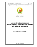 Luận văn Thạc sĩ Y học: Đánh giá kết quả của phương pháp xoa bóp bấm huyệt, điện châm kết hợp với điện xung điều trị đau dây thần kinh tọa