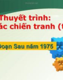 Bài thuyết trình: Tội ác chiến tranh sau năm 1975