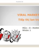 Thuyết trình: Viral marketing Tiếp thị lan truyền