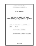 Luận văn thạc sĩ kinh tế: Thực trạng và các giải pháp thúc đẩy đầu tư trực tiếp của Việt Nam sang các nước Đông Nam Á