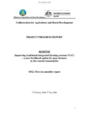 Báo cáo khoa học: Improving traditional integrated farming systems (VAC) – a new livelihood option for poor farmers in the coastal communities (MS2)