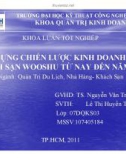 Đề tài: Xây dựng chiến lược kinh doanh cho khách sạn Wooshu đến năm 2015