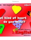 Học từ vựng bằng hình ảnh - What kind of heart do you have ?