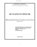 Đề tài: Quan hệ phân phối ở nước ta hiện nay – thực trạng và giải pháp nhằm hoàn thiện quan hệ phân phối ở nước ta trong thời gian tới