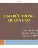 Tiểu luận: Đạo đức trong quảng cáo