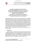 English as medium of intruction in Vietnam higher education: A study of students' attitudinal aspects from a disciplinary perspective