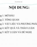 Báo cáo tốt nghiệp: So sánh mười giống ngô lai đơn tại Hưng Thịnh, Trảng Bom, Đồng Nai