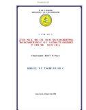 LUẬN VĂN: XÂY DỰNG KẾ HOẠCH ỨNG DỤNG E-MARKETING CHO NGÀNH HÀNG GẠO