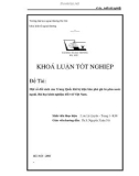 Luận văn Một số đối sách của Trung Quốc khi bị kiện bán phá giá từ phía nước ngoài. Bài học kinh nghiệm đối với Việt Nam 