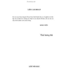 Đề tài: Một số biện pháp chủ yếu nhằm nâng cao hiệu quả sản xuất kinh doanh ở Công ty TNHH Thái Dương