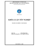 Khóa luận tốt nghiệp ngành Tài chính - Ngân hàng: Phân tích tình hình sử dụng vốn lưu động với việc nâng cao hiệu quả sử dụng vốn lưu động tại Công ty TNHH XNK Thương mại vận tải Khánh Hà