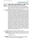 Báo cáo y học: Clinical Profiles of Chronic Hepatitis C in a Major County Medical Center Outpatient Setting in United States