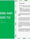 Học tiếng Anh qua gốc từ (Tập 2)