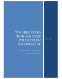 Tiểu luận: Tìm hiểu công nghệ sản xuất polyetylen terephtalat