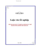 Luận văn tốt nghiệp: Thẻ thanh toán và lợi ích của thẻ thanh toán trong nền kinh tế