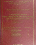 Đề tài: Luật hợp đồng thương mại, những chế định cơ bản thiết lập môi trường kinh doanh cho các doanh nghiệp