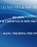 Tiểu luận 'Khách sạn Kim Liên xả nước thải ô nhiễm ra môi trường'